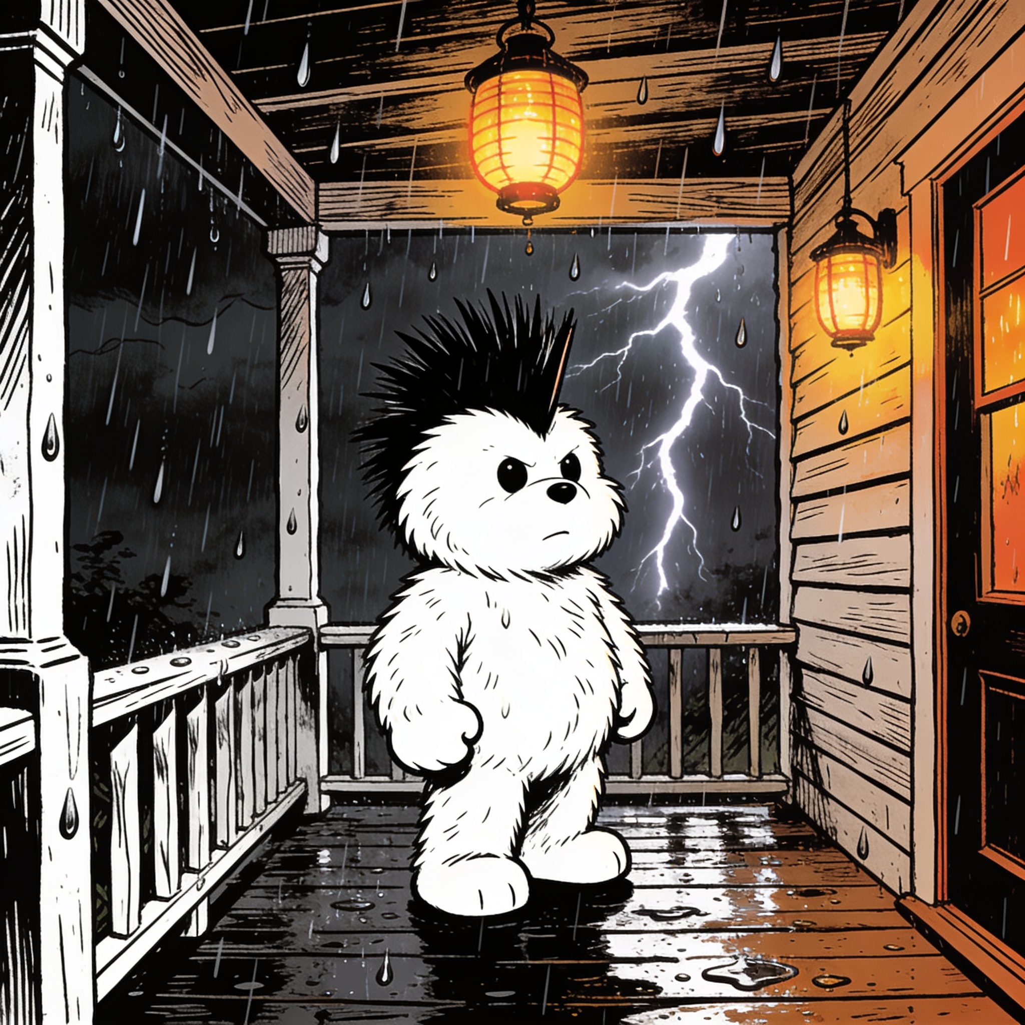 Cover of Storm Tape (Lantern Hour)