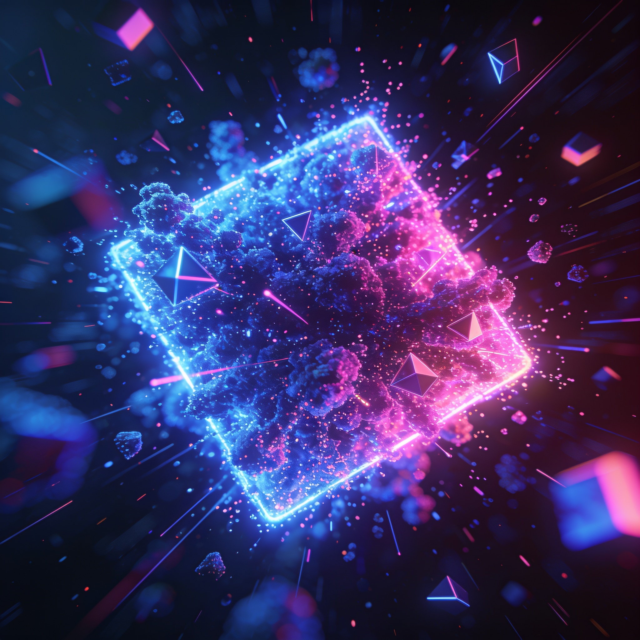 Cover of Neon Swarm