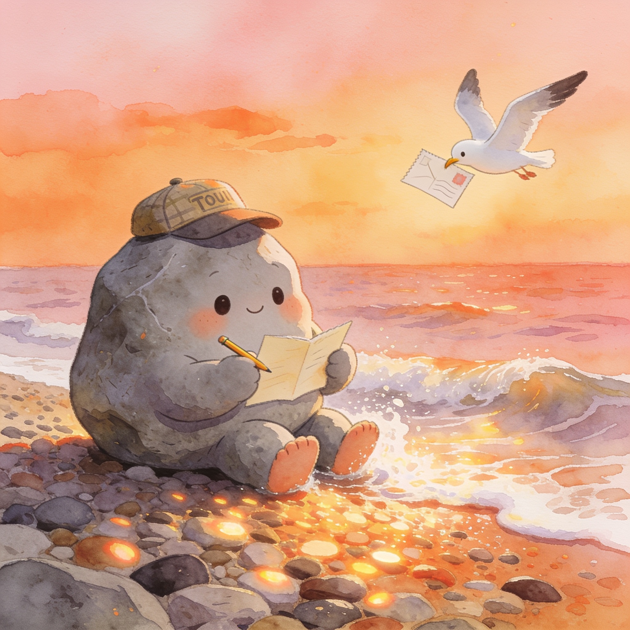Cover of Postcard From the Pebble Shore